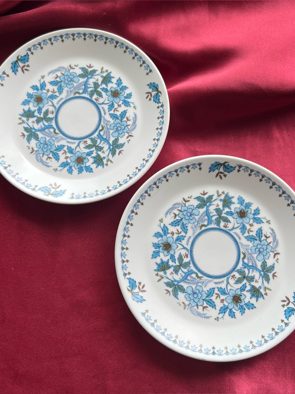 Noritake Progression China Japan Blue Moon 9022 - Set of 2 Plates